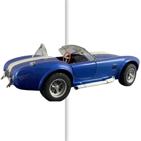 Коллекционный автомобиль shelby cobra 427 s/c 1965 1:24 welly 9