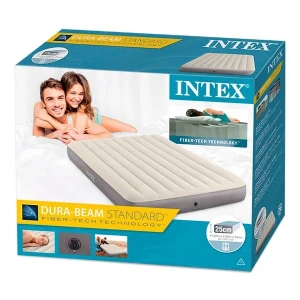 Intex saltea gonflabilă “velur single-high” 152x203x25 cm, până la 272 kg Thumbnail 4
