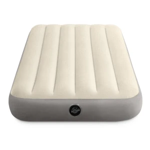 Intex надувной матрас “velur single-high ” 99×191×25 см, до 136 кг