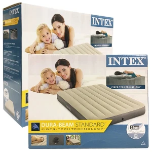 Intex надувной матрас “velur single-high” 137x191x25 см, до 272 кг Thumbnail 3