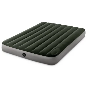 Intex saltea gonflabilă “velur downy” 137×191×25 cm cu pompă de picior integrată, până la 272 kg