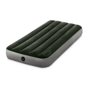 Intex saltea gonflabilă “velur downy” 76×191×25 cm cu pompă de picior integrată, până la 136 kg