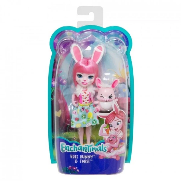 Păpușa enchantimals "bree bunny" new 5