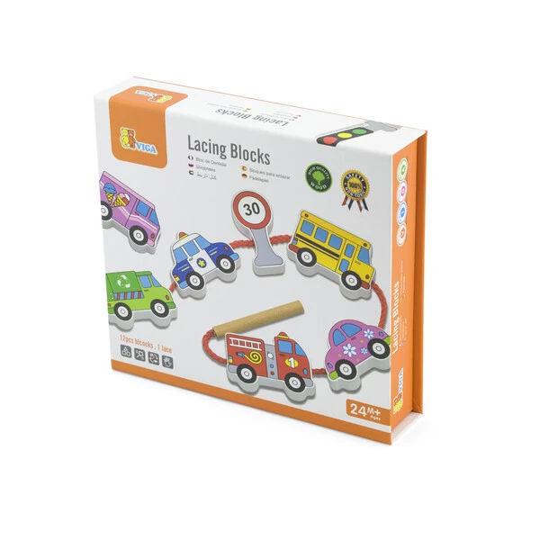 Joc de dezvoltare cu șiret "automobile" 3