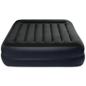 Intex надувной матрас “velur pillow” 152x203x42 см с подголовником, встр.нас. 220в, до 272кг Thumbnail 6