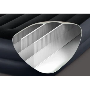 Intex надувной матрас “velur pillow” 152x203x42 см с подголовником, встр.нас. 220в, до 272кг Thumbnail 5