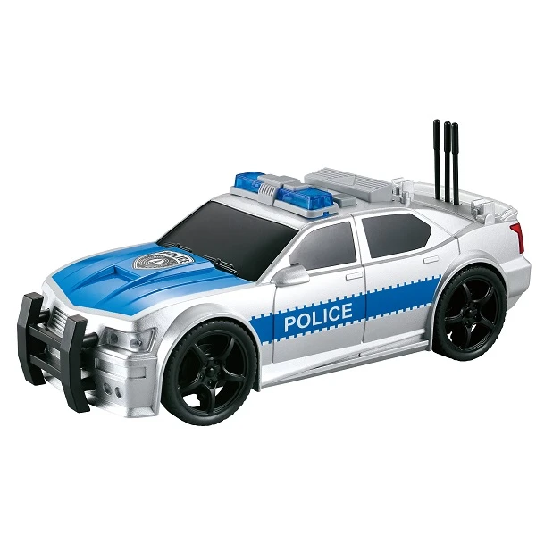 1:20 mașină de poliție cu fricțiune (lumini /sunete) 2