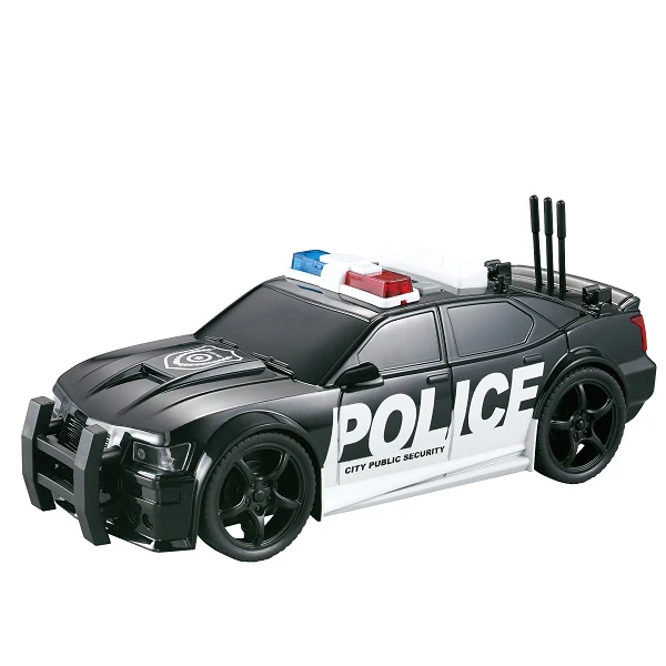 1:20 mașină de poliție cu fricțiune (lumini /sunete) 2