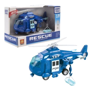1:20 Инерционный Вертолет (свет / звук)