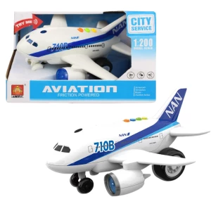 1:200 Avion cu inertie &quot;Planebus 710B&quot; (lumina/sunet)
