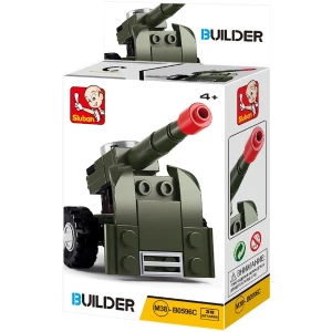Set de construcție ”transport militar”, 4 modele, de la 38 pînă la 45 elem. Thumbnail 8