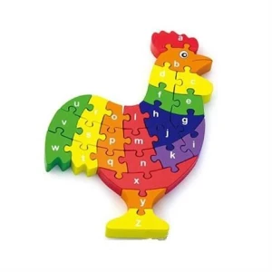 Puzzle 3d din lemn "cocoș" Thumbnail 8