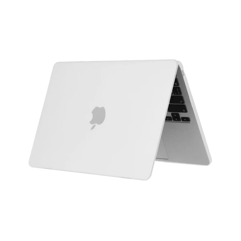 Husă pentru laptop tech protect smartshell macbook air 13 (2022), 13.6", policarbonat, matte clear 3