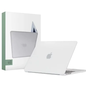 Husă pentru laptop tech protect smartshell macbook air 13 (2022), 13.6", policarbonat, matte clear Thumbnail 4
