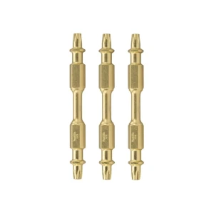 Набор двухсторонних бит 3 шт. impact gold t20 1/4" 65 мм makita
