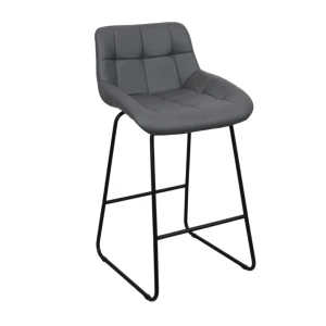 Стул nicole cfs хокер lb grey eco-70+black legs