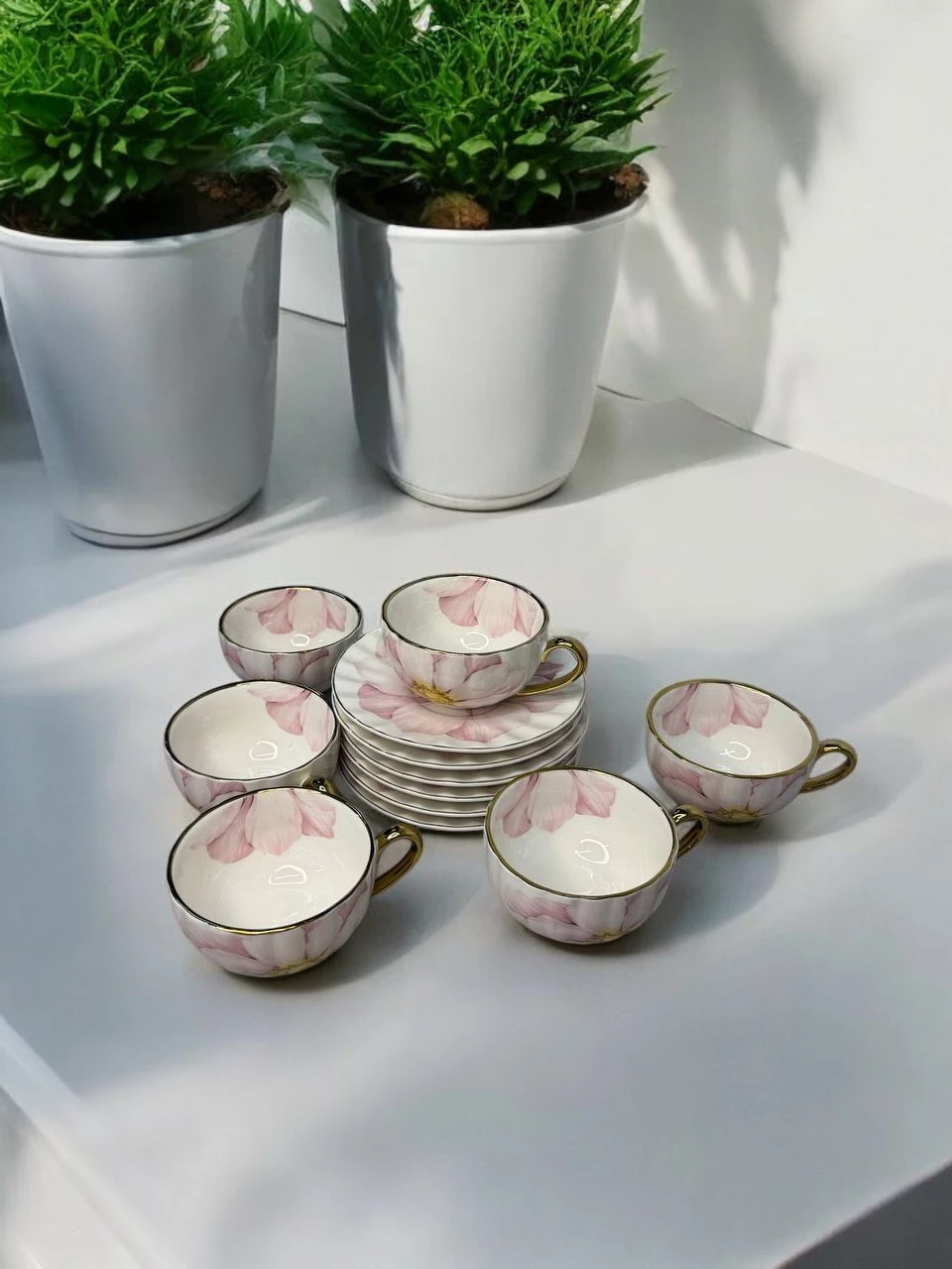 Set cesti pentru ceai si cafea 12 pcs (qs26-7) 3