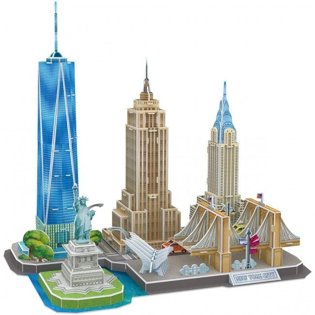 3d puzzle “atracții turistice a new york-ului”, 114 elemente 4
