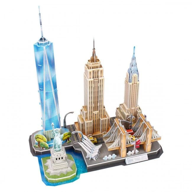 3d puzzle “atracții turistice a new york-ului”, 114 elemente 5