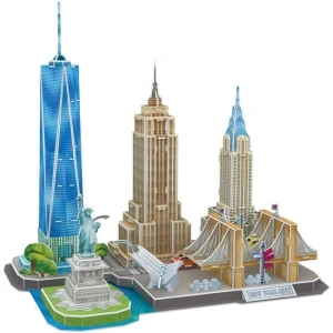 3d puzzle “atracții turistice a new york-ului”, 114 elemente Thumbnail 4