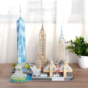 3d puzzle “atracții turistice a new york-ului”, 114 elemente Thumbnail 6
