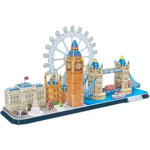3d puzzle "atracțiile turistice ale londrei", 107 elemente Thumbnail 5
