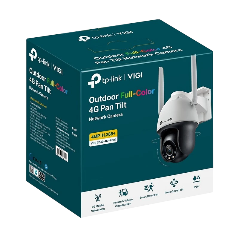 Camera de supraveghere ip tp-link vigi c540-4g, alb 2