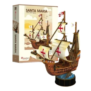 3d puzzle nava lui cristofor columb „santa maria”, 93 elemente