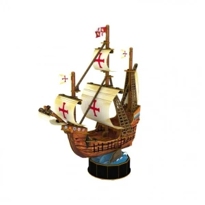 3d puzzle nava lui cristofor columb „santa maria”, 93 elemente Thumbnail 3