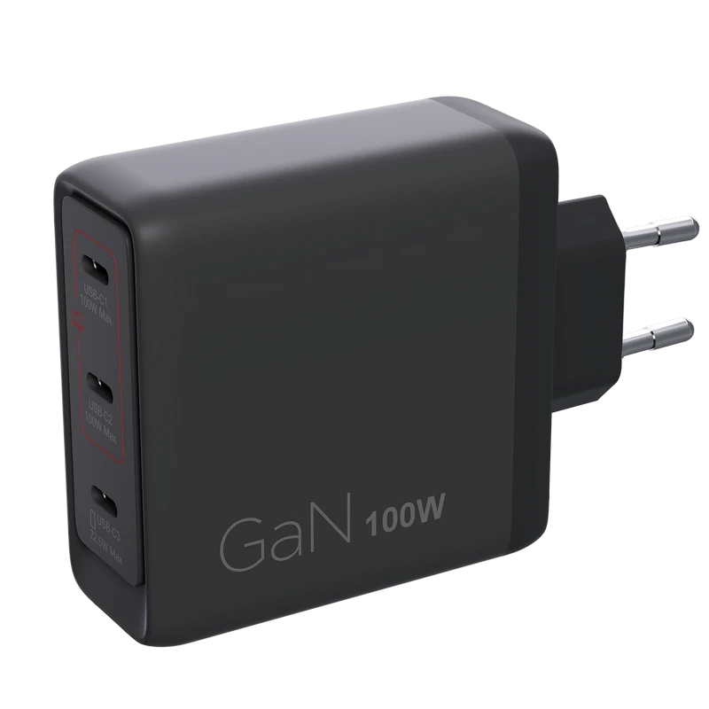 Încărcător lenovo multi-port gan charger, 100w, negru 10