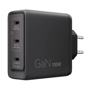 Încărcător lenovo multi-port gan charger, 100w, negru Thumbnail 6