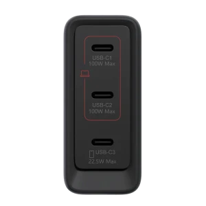 Încărcător lenovo multi-port gan charger, 100w, negru Thumbnail 9
