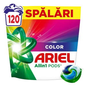 Capsule de spălat ariel color 3 in 1 pods
