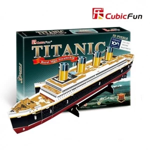 3D puzzle “Titanic”, model mic, 35 elemente