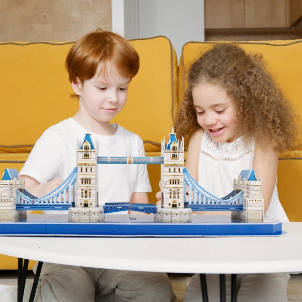 3d puzzle "podul turnului", 52 elemente 6