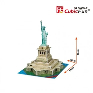 3d puzzle “statuia libertății”, 31 elemente Thumbnail 2