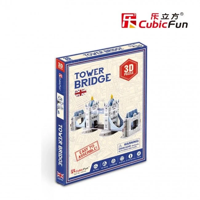 3d puzzle “podul turnului”, 32 elemente 3