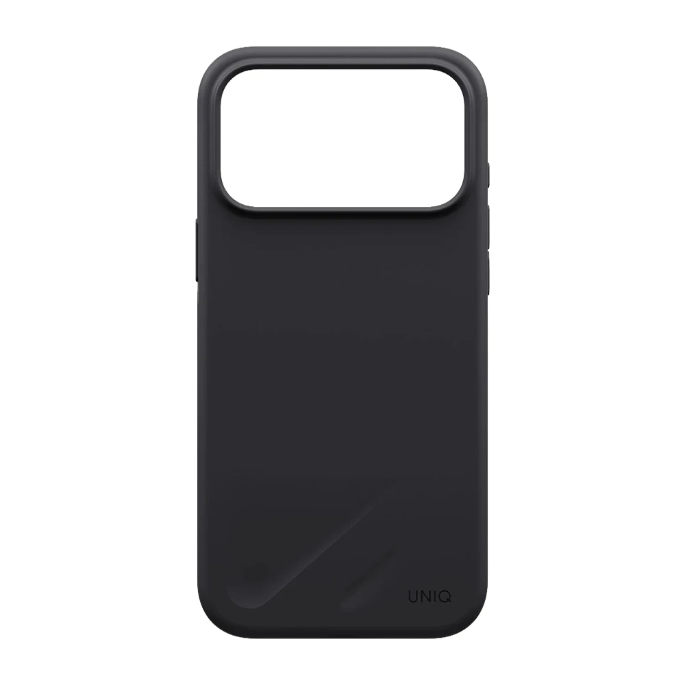 Uniq чехол для iphone 18 pro 6.3 гибридный magclick charging lino, угольный серый 3
