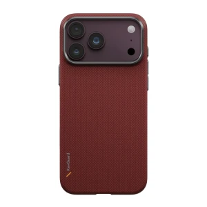 Чехол uniq для iphone 18 pro max 6.9 hybrid magclick charging keva edge, ember red