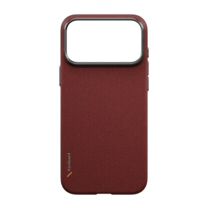 Чехол uniq для iphone 18 pro max 6.9 hybrid magclick charging keva edge, ember red Thumbnail 2