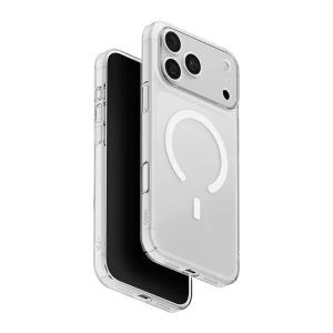 Чехол uniq для iphone 18 pro max 6.9 hybrid magclick airsuit, прозрачный глянцевый