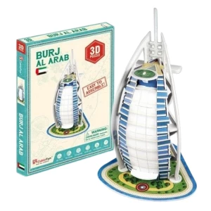 3D puzzle “Burj Al Arab”, 17 elemente