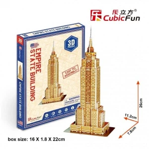 3d пазл empire state building Thumbnail 2