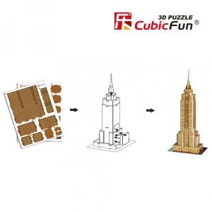 3d пазл empire state building Thumbnail 3