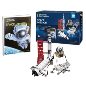3d puzzle “misiune spațială”, 80 elemente