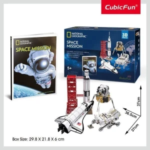3d puzzle “misiune spațială”, 80 elemente Thumbnail 5