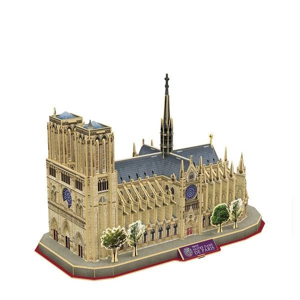 3d puzzle “notre dame de paris”, 128 elemente 4