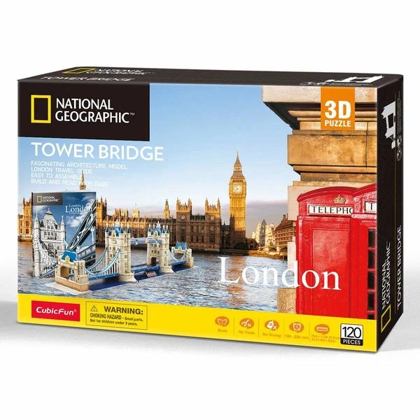 3d puzzle “podul turnului”, 120 elemente 6