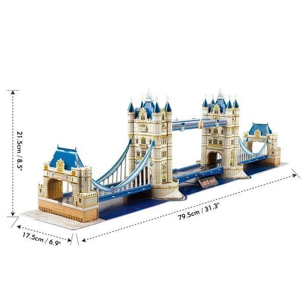 3d puzzle “podul turnului”, 120 elemente 3