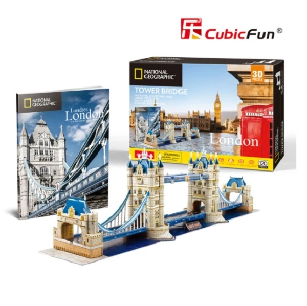 3d puzzle “podul turnului”, 120 elemente 2